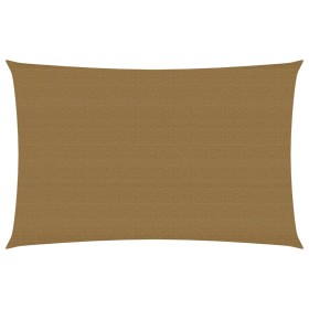 Toldo de vela HDPE gris taupe 160 g/m² 5x7 m de vidaXL, Sombrillas - Ref: Foro24-311412, Precio: 71,87 €, Descuento: %