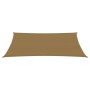 Toldo de vela HDPE gris taupe 160 g/m² 5x7 m de vidaXL, Sombrillas - Ref: Foro24-311412, Precio: 71,87 €, Descuento: %