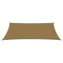 Toldo de vela HDPE gris taupe 160 g/m² 5x7 m de vidaXL, Sombrillas - Ref: Foro24-311412, Precio: 70,88 €, Descuento: %