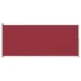 Toldo lateral retráctil para patio rojo 200x500 cm de vidaXL, Sombrillas - Ref: Foro24-313422, Precio: 96,41 €, Descuento: %