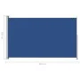 Toldo lateral retráctil para patio azul 200x300 cm de vidaXL, Sombrillas - Ref: Foro24-313415, Precio: 102,92 €, Descuento: %