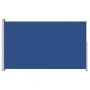 Toldo lateral retráctil de jardín azul 180x300 cm de vidaXL, Sombrillas - Ref: Foro24-313403, Precio: 89,00 €, Descuento: %