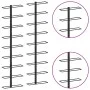 Botelleros de pared para 18 botellas 2 unidades hierro negro de vidaXL, Botelleros - Ref: Foro24-289562, Precio: 71,66 €, Des...