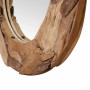 Espejo decorativo de teca 80 cm redondo en Espejos | Comprar online en Foru.es