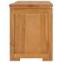 Mueble para TV madera maciza de teca 110x30x40 cm de vidaXL, Muebles TV - Ref: Foro24-289069, Precio: 164,26 €, Descuento: %