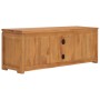 Mueble para TV madera maciza de teca 110x30x40 cm de vidaXL, Muebles TV - Ref: Foro24-289069, Precio: 164,26 €, Descuento: %