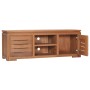 Mueble para TV madera maciza de teca 110x30x40 cm de vidaXL, Muebles TV - Ref: Foro24-289069, Precio: 164,26 €, Descuento: %