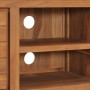 Mueble para TV madera maciza de teca 110x30x40 cm de vidaXL, Muebles TV - Ref: Foro24-289069, Precio: 164,26 €, Descuento: %