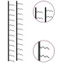 Wall wine rack for 24 black iron bottles by vidaXL, Wine racks - Ref: Foro24-289557, Price: 48,05 €, Discount: %