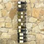 Wall wine rack for 24 black iron bottles by vidaXL, Wine racks - Ref: Foro24-289557, Price: 48,05 €, Discount: %