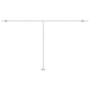 Toldo retráctil manual con luz LED crema 500x350 cm de vidaXL, Toldos - Ref: Foro24-3069662, Precio: 602,34 €, Descuento: %