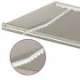 Toldo manual retráctil con luz LED crema 5x3,5 m de vidaXL, Toldos - Ref: Foro24-3070062, Precio: 571,62 €, Descuento: %