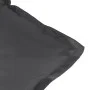 Cojines silla respaldo alto 2 uds tela gris antracita melange de vidaXL, Cojines para sillas y sofás - Ref: Foro24-4002343, P...