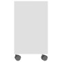 Mesa auxiliar de madera contrachapada blanco 70x35x55 cm de vidaXL, Mesas auxiliares - Ref: Foro24-802120, Precio: 48,16 €, D...