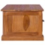 Mueble para TV de madera de teca maciza 90x50x37 cm de vidaXL, Muebles TV - Ref: Foro24-289082, Precio: 166,30 €, Descuento: %