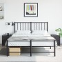 Mesitas de noche 2 unidades acero negro 34,5x39x44 cm de vidaXL, Mesitas de noche - Ref: Foro24-841608, Precio: 67,35 €, Desc...