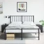 Mesitas de noche 2 unidades acero negro 34,5x39x44 cm de vidaXL, Mesitas de noche - Ref: Foro24-841608, Precio: 66,65 €, Desc...