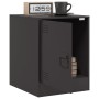 Mesitas de noche 2 unidades acero negro 34,5x39x44 cm de vidaXL, Mesitas de noche - Ref: Foro24-841608, Precio: 67,35 €, Desc...