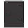 Mesitas de noche 2 unidades acero negro 34,5x39x44 cm de vidaXL, Mesitas de noche - Ref: Foro24-841608, Precio: 67,35 €, Desc...