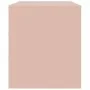 Muebles para TV 2 unidades acero rosa 67x39x44 cm de vidaXL, Muebles TV - Ref: Foro24-841634, Precio: 108,09 €, Descuento: %