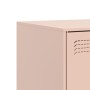 Muebles para TV 2 unidades acero rosa 67x39x44 cm de vidaXL, Muebles TV - Ref: Foro24-841634, Precio: 109,14 €, Descuento: %