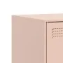 Muebles para TV 2 unidades acero rosa 67x39x44 cm de vidaXL, Muebles TV - Ref: Foro24-841634, Precio: 108,09 €, Descuento: %