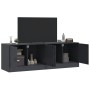 Muebles para TV 2 unidades acero gris antracita 67x39x44 cm de vidaXL, Muebles TV - Ref: Foro24-841636, Precio: 109,52 €, Des...