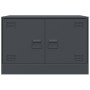 Muebles para TV 2 unidades acero gris antracita 67x39x44 cm de vidaXL, Muebles TV - Ref: Foro24-841636, Precio: 109,52 €, Des...