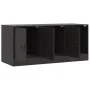 Mueble para TV de acero negro 99x39x44 cm de vidaXL, Muebles TV - Ref: Foro24-841643, Precio: 88,12 €, Descuento: %