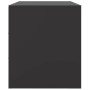 Mueble para TV de acero negro 99x39x44 cm de vidaXL, Muebles TV - Ref: Foro24-841643, Precio: 89,49 €, Descuento: %