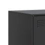 Mueble para TV de acero negro 99x39x44 cm de vidaXL, Muebles TV - Ref: Foro24-841643, Precio: 89,49 €, Descuento: %