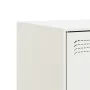 Mueble para TV de acero blanco 67x39x44 cm de vidaXL, Muebles TV - Ref: Foro24-841641, Precio: 60,38 €, Descuento: %