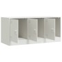 Mueble para TV de acero blanco 99x39x44 cm de vidaXL, Muebles TV - Ref: Foro24-841648, Precio: 92,42 €, Descuento: %