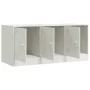 Mueble para TV de acero blanco 99x39x44 cm de vidaXL, Muebles TV - Ref: Foro24-841648, Precio: 64,34 €, Descuento: %