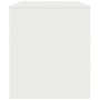 Mueble para TV de acero blanco 99x39x44 cm de vidaXL, Muebles TV - Ref: Foro24-841648, Precio: 92,42 €, Descuento: %