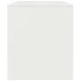 Mueble para TV de acero blanco 99x39x44 cm de vidaXL, Muebles TV - Ref: Foro24-841648, Precio: 64,34 €, Descuento: %
