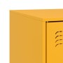 Mueble para TV de acero amarillo mostaza 67x39x44 cm de vidaXL, Muebles TV - Ref: Foro24-841697, Precio: 61,87 €, Descuento: %