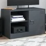 Mueble para TV de acero gris antracita 67x39x44 cm de vidaXL, Muebles TV - Ref: Foro24-841695, Precio: 61,29 €, Descuento: %