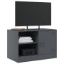 Mueble para TV de acero gris antracita 67x39x44 cm de vidaXL, Muebles TV - Ref: Foro24-841695, Precio: 61,87 €, Descuento: %
