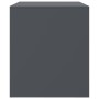 Mueble para TV de acero gris antracita 67x39x44 cm de vidaXL, Muebles TV - Ref: Foro24-841695, Precio: 61,87 €, Descuento: %