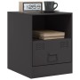 Mesitas de noche 2 unidades acero negro 34,5x39x44 cm de vidaXL, Mesitas de noche - Ref: Foro24-841752, Precio: 77,84 €, Desc...