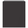 Mesitas de noche 2 unidades acero negro 34,5x39x44 cm de vidaXL, Mesitas de noche - Ref: Foro24-841752, Precio: 77,84 €, Desc...