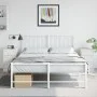 Mesitas de noche 2 unidades acero blanco 34,5x39x62 cm de vidaXL, Mesitas de noche - Ref: Foro24-841786, Precio: 139,84 €, De...
