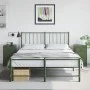Mesitas de noche 2 unidades acero verde oliva 34,5x39x62 cm de vidaXL, Mesitas de noche - Ref: Foro24-841784, Precio: 139,84 ...