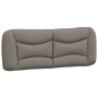 Cama con colchón tela gris taupe 140x190 cm de vidaXL, Camas y somieres - Ref: Foro24-3208531, Precio: 410,89 €, Descuento: %