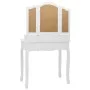 Schminktisch- und Hocker-Set aus weißem Paulownia-Holz, 80x69x141 cm. von vidaXL, Schlafzimmerkommoden - Ref: Foro24-289318, ...