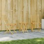 Juego de mesa y sillas de jardín 3 piezas bambú de vidaXL, Conjuntos de jardín - Ref: Foro24-3278533, Precio: 178,06 €, Descu...
