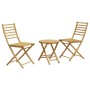 Juego de mesa y sillas de jardín 3 piezas bambú de vidaXL, Conjuntos de jardín - Ref: Foro24-3278533, Precio: 178,06 €, Descu...