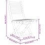 Juego de mesa y sillas de jardín 3 piezas bambú de vidaXL, Conjuntos de jardín - Ref: Foro24-3278533, Precio: 178,06 €, Descu...
