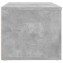 Mueble para TV madera contrachapada gris hormigón 80x34x30 cm de vidaXL, Muebles TV - Ref: Foro24-801863, Precio: 48,97 €, De...